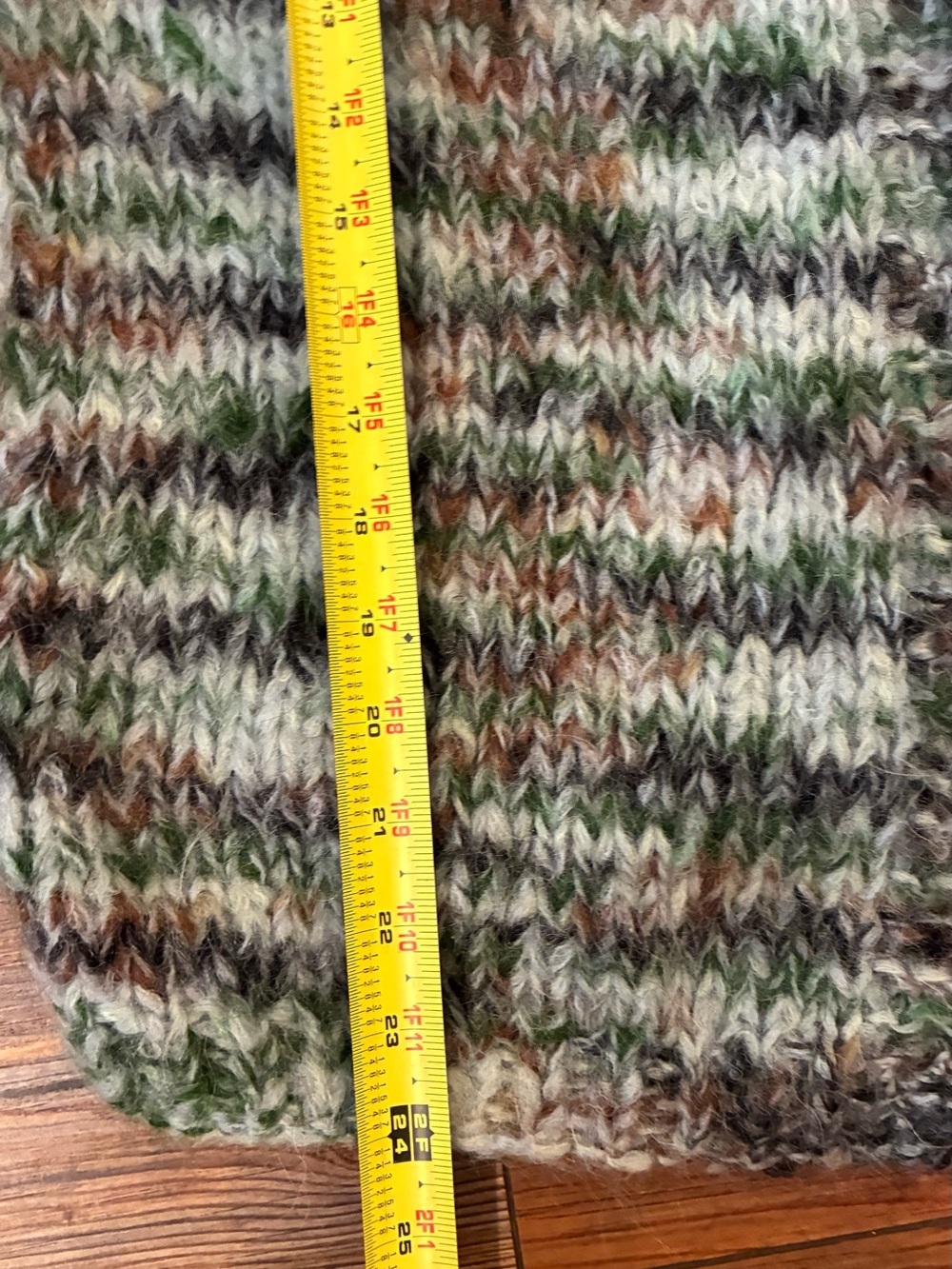 Vintage 80s Rosanna Italy Handmade Mohair Wool Cardigan M - Picture 14 of 16